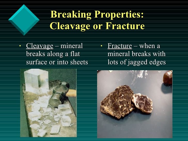 Cleavage and fracture